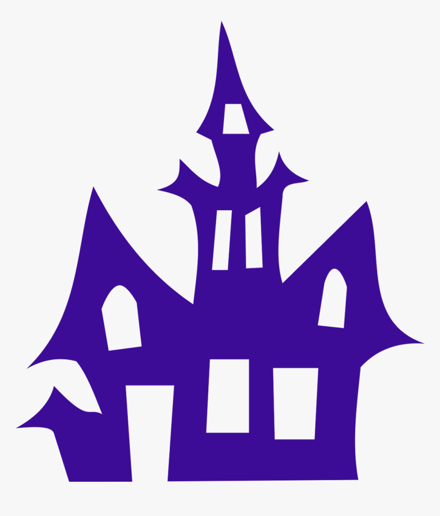 Clip Art Vector Graphics Haunted House Portable Network - Transparent Haunted House Clipart, HD Png Download