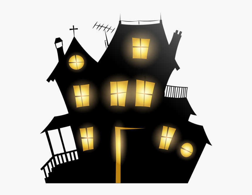 Halloween Haunted House Png - Halloween Party Martial Arts, Transparent Png