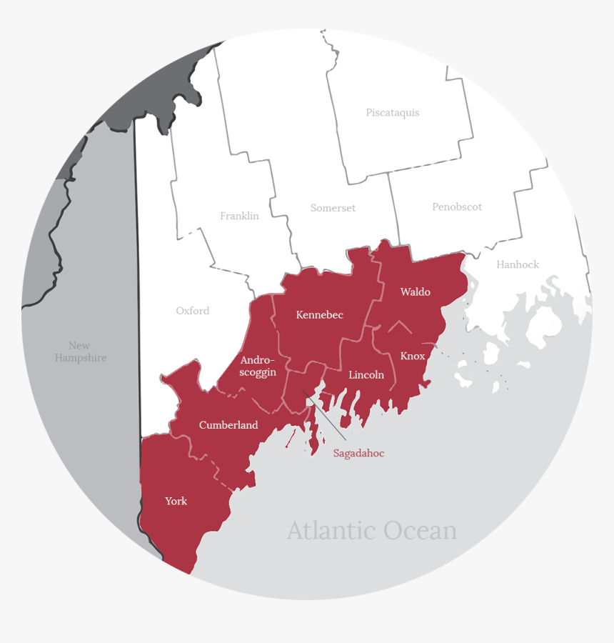 Transparent Maine Outline Png - Atlas, Png Download