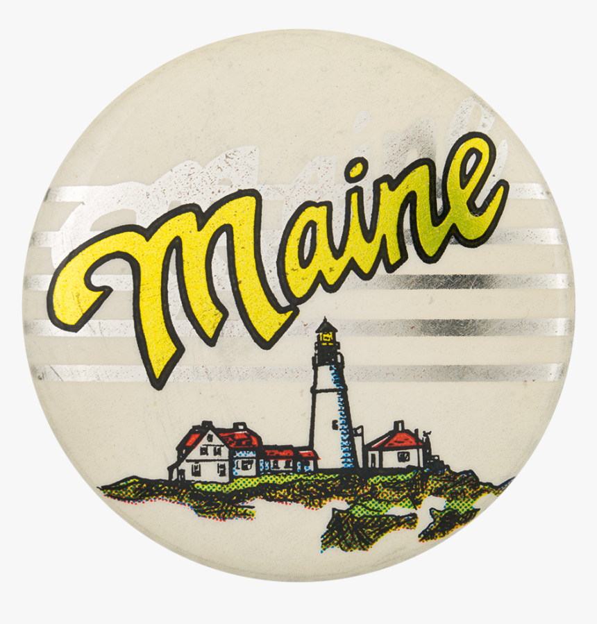 Maine Event Button Museum - Lighthouse, HD Png Download