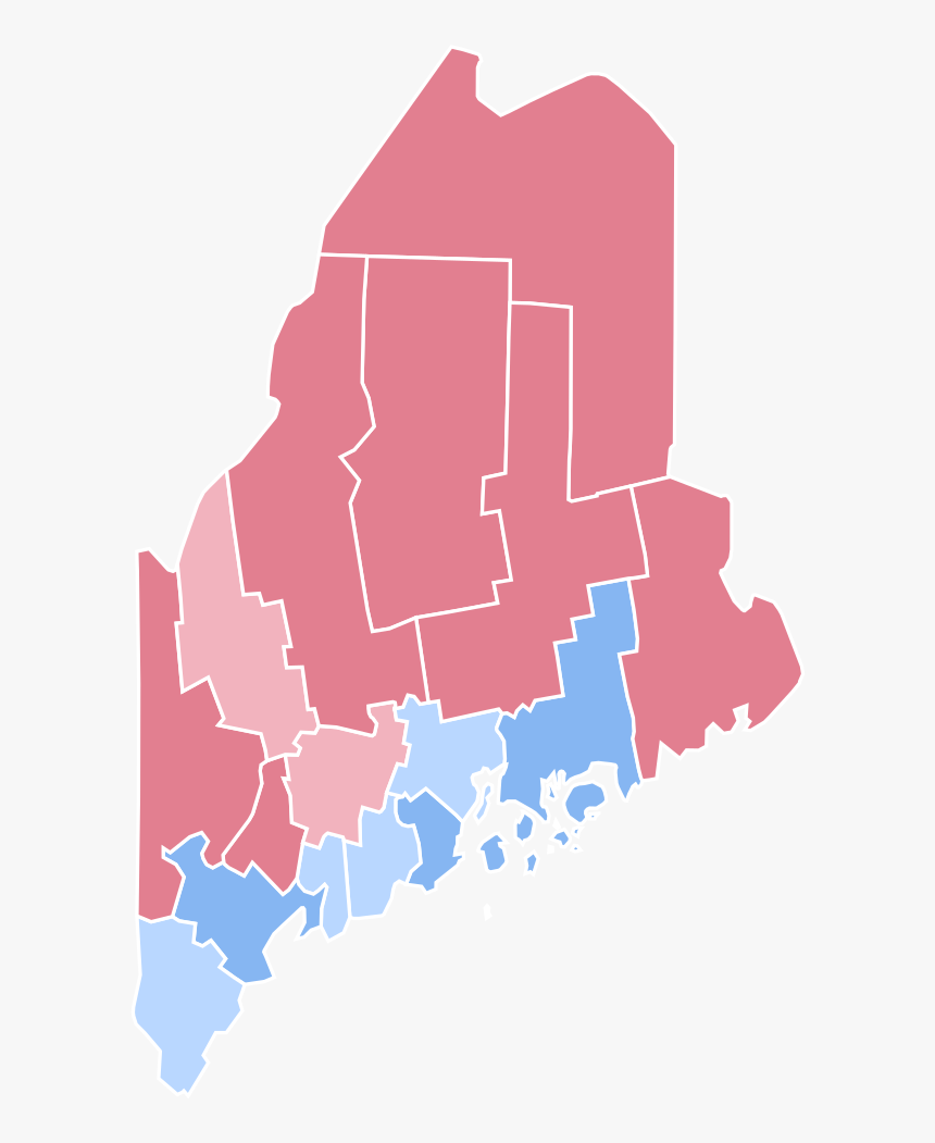 Maine 2016 Election Results, HD Png Download