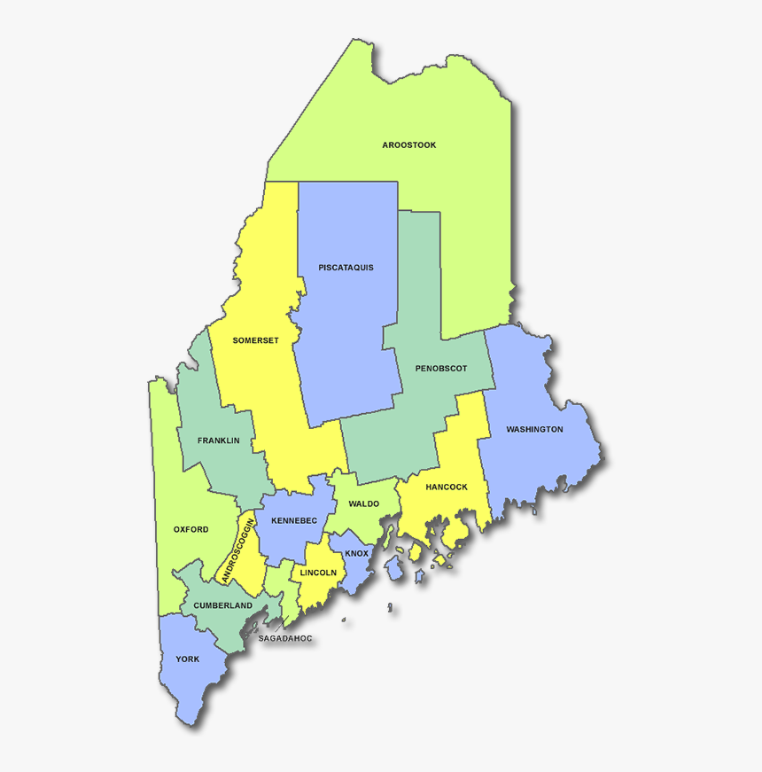 Maine Hot Dog Cart Licensing County State Rules And - Map, HD Png Download