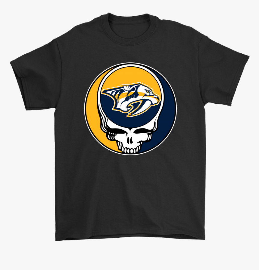 Nhl Team Nashville Predators X Grateful Dead Logo Band - Grateful Dead's St Louis Blues T Shirt, HD Png Download