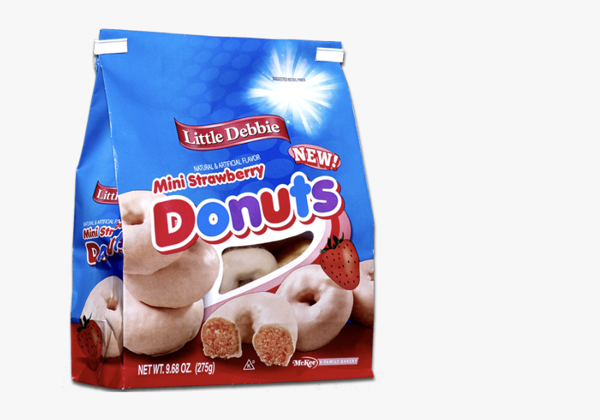 Little Debbie Strawberry Donuts, HD Png Download