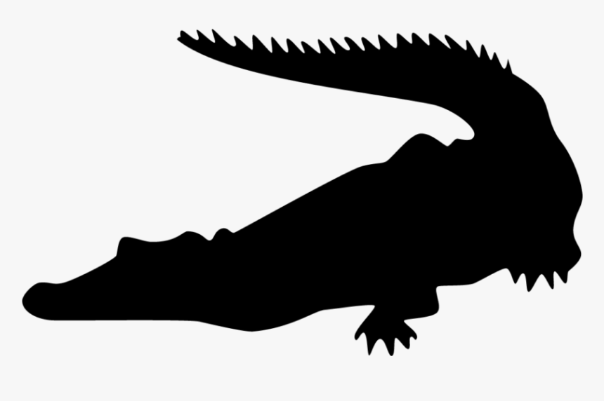 Crocodiles Alligators Silhouette Clip Art Crocodile Silhouette Png Transparent Png Transparent Png Image Pngitem