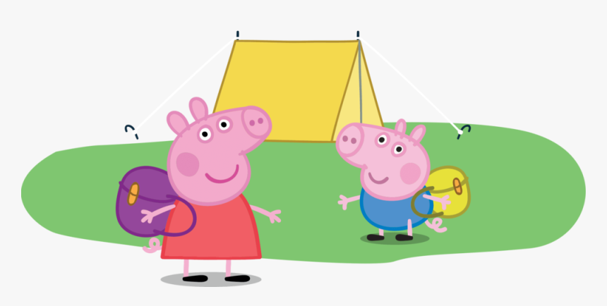 Tent - Peppa Pig, HD Png Download