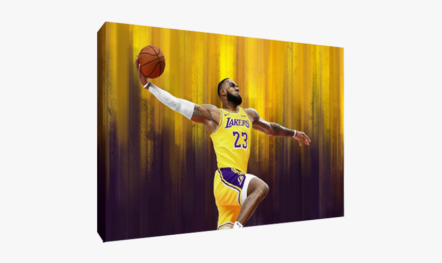 Lebron James Canvas, HD Png Download