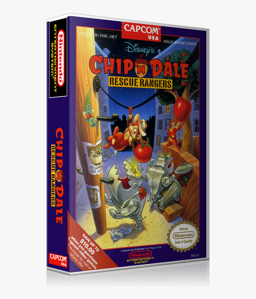 Chip N Dale Rescue Rangers Box, HD Png Download