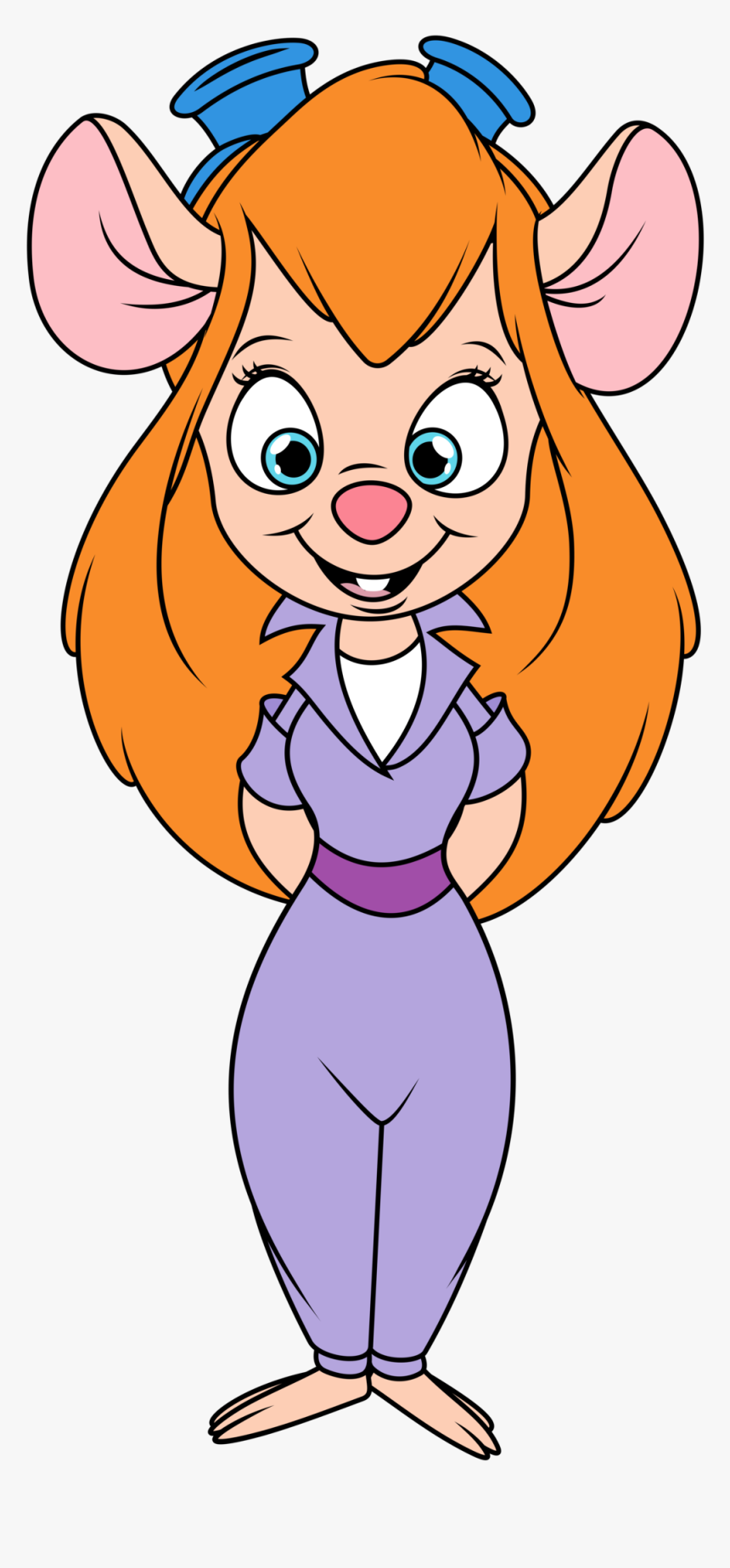Transparent Tinky Winky Png - Gadget Chip And Dale Rescue Rangers, Png Download