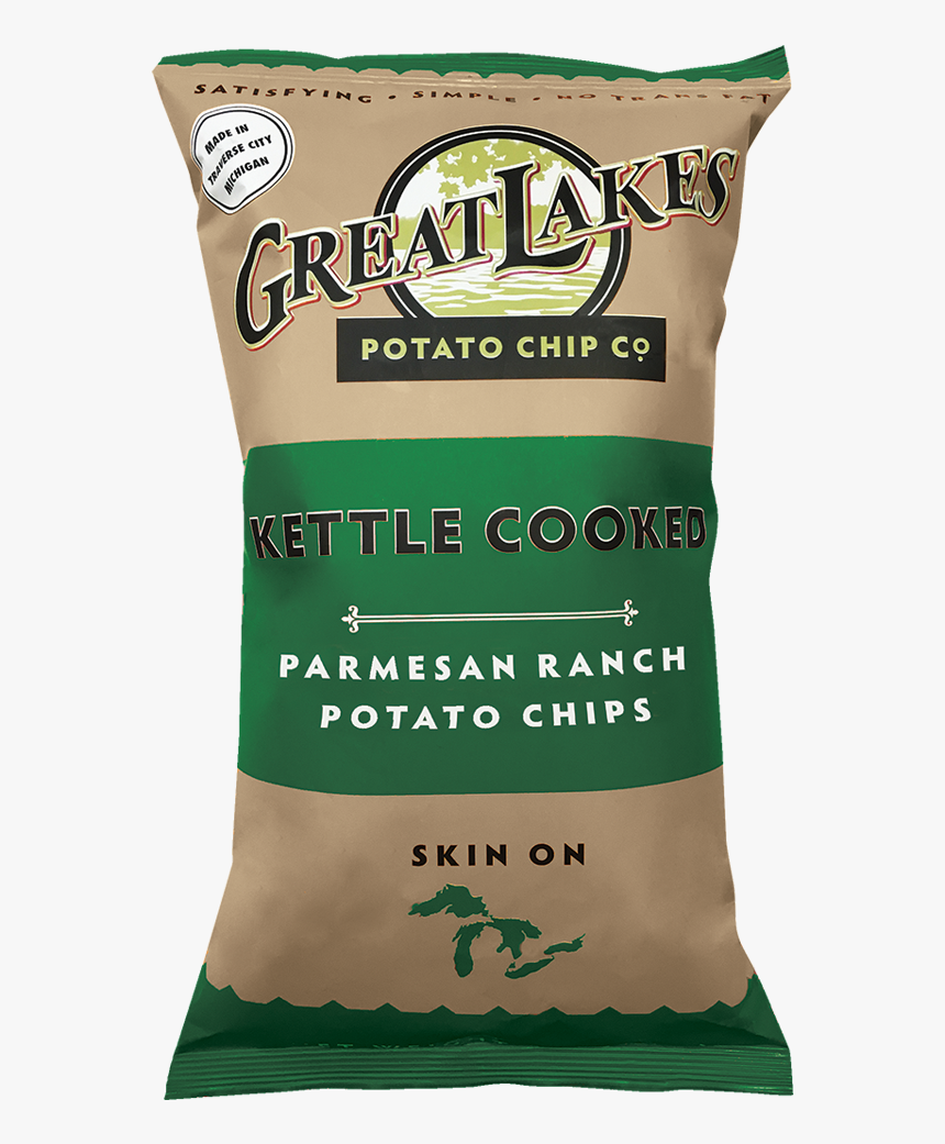 Great Lakes Potato Chip Co - Great Lakes Potato Chips Parmesan, HD Png Download