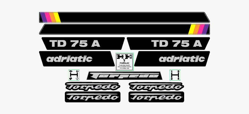 Torpedo 55 Naljepnice Za Traktor, HD Png Download