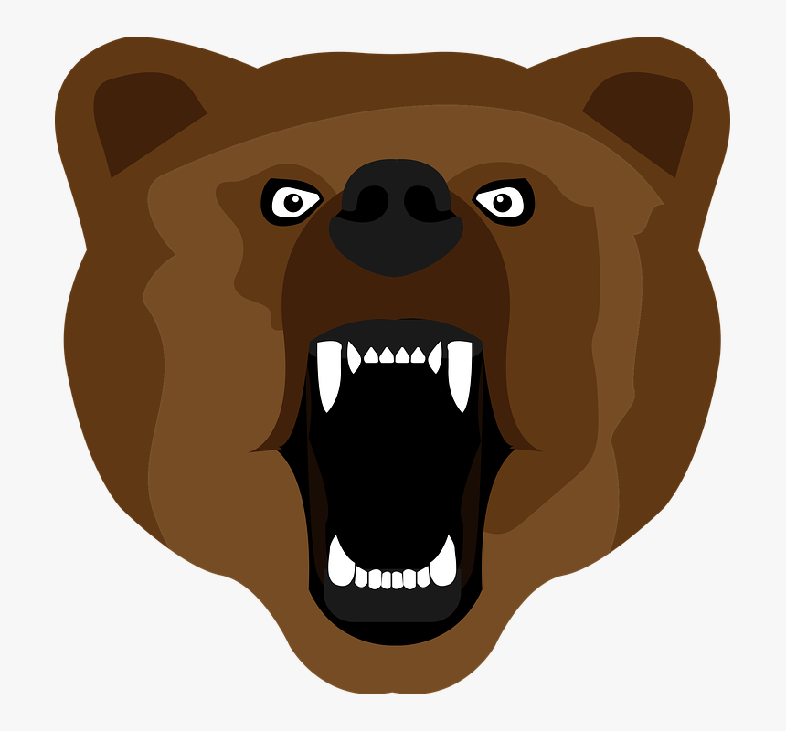 Bear, Brown, Set, Paw, Isolated, Icon, Teddy, Cute - Bear Face Transparent, HD Png Download