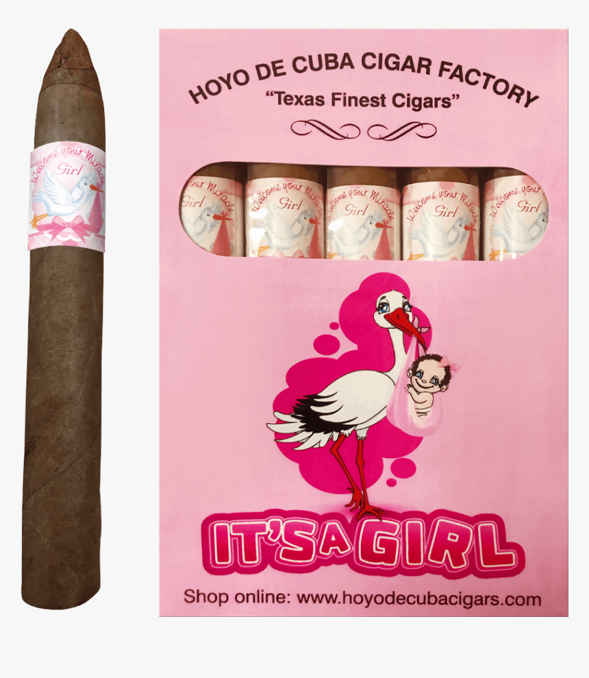 It S A Girl Torpedo Cigars Box - Cartoon, HD Png Download