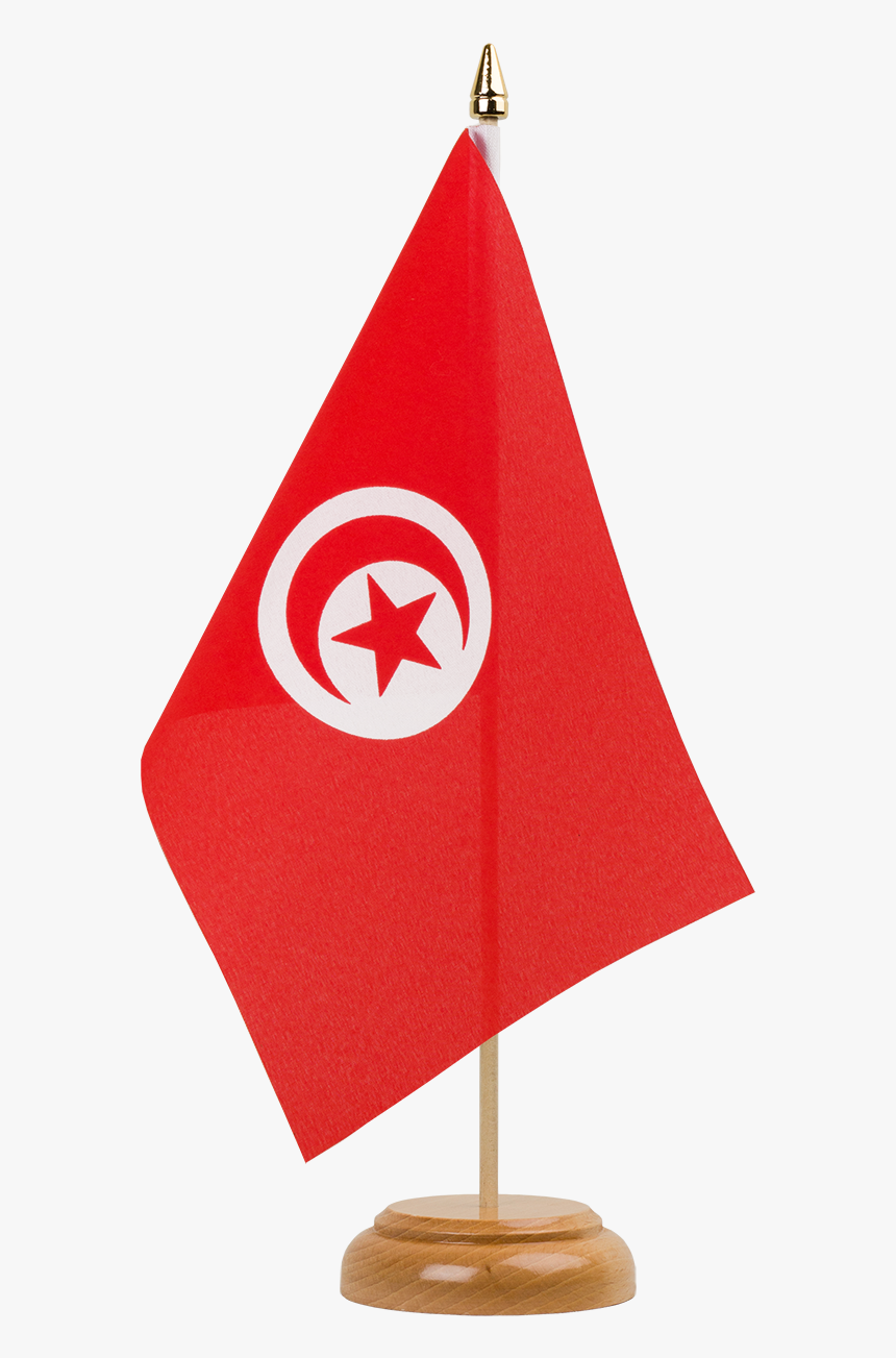 Tunisia Table Flag , Wooden - South Africa Table Flag, HD Png Download