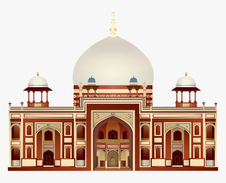 Graphic, Humayuns Tomb, Humayun Tomb, Mausoleum, Delhi - Humayun's Tomb, HD Png Download