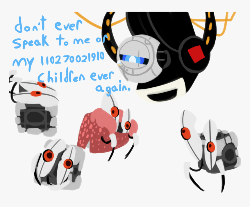 Transparent Portal Turret Png - Wheatley Virgil And Nigel, Png Download