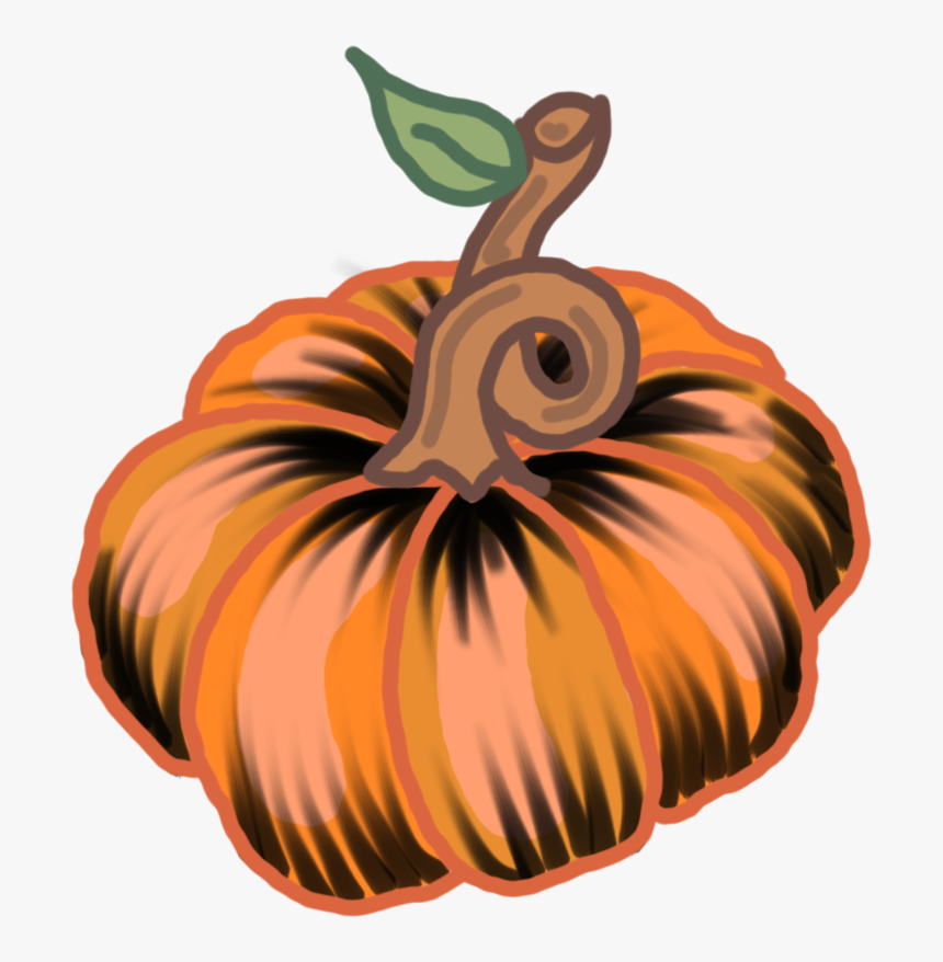 Free Halloween, Autumn, Fall, And Thanksgiving Clip - Cartoon Pumpkin Transparent, HD Png Download
