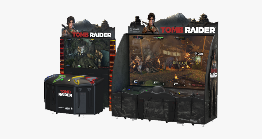 Tomb Raider Arcade Machine, HD Png Download