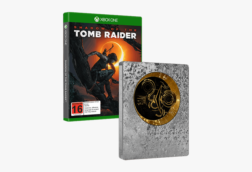 Shadow Of The Tomb Raider Ps4 Steelbook, HD Png Download