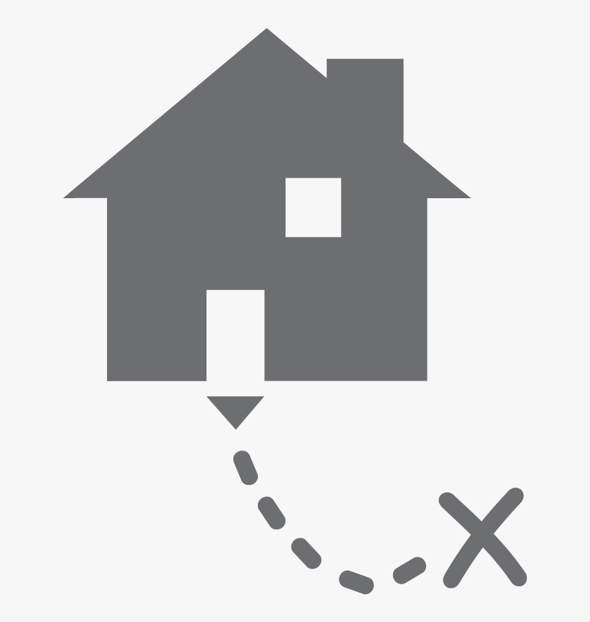 Ev Siluet Png, Transparent Png