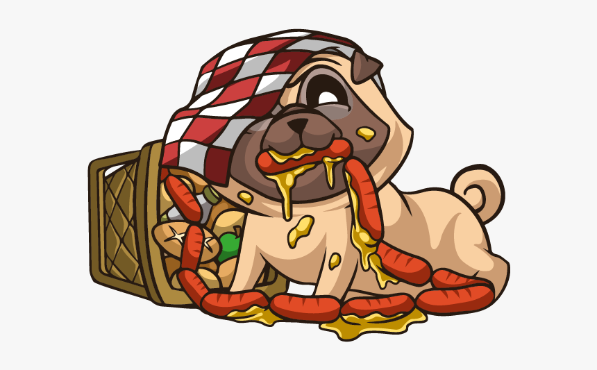 Bb Pl Mischief Pug-01 - Illustration, HD Png Download