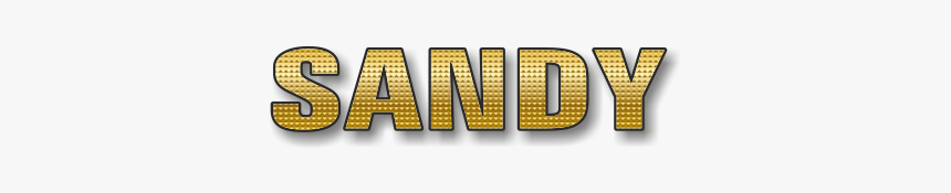 Happy Birthday Sandy Personalized Card For Celebrating - Ivory, HD Png Download