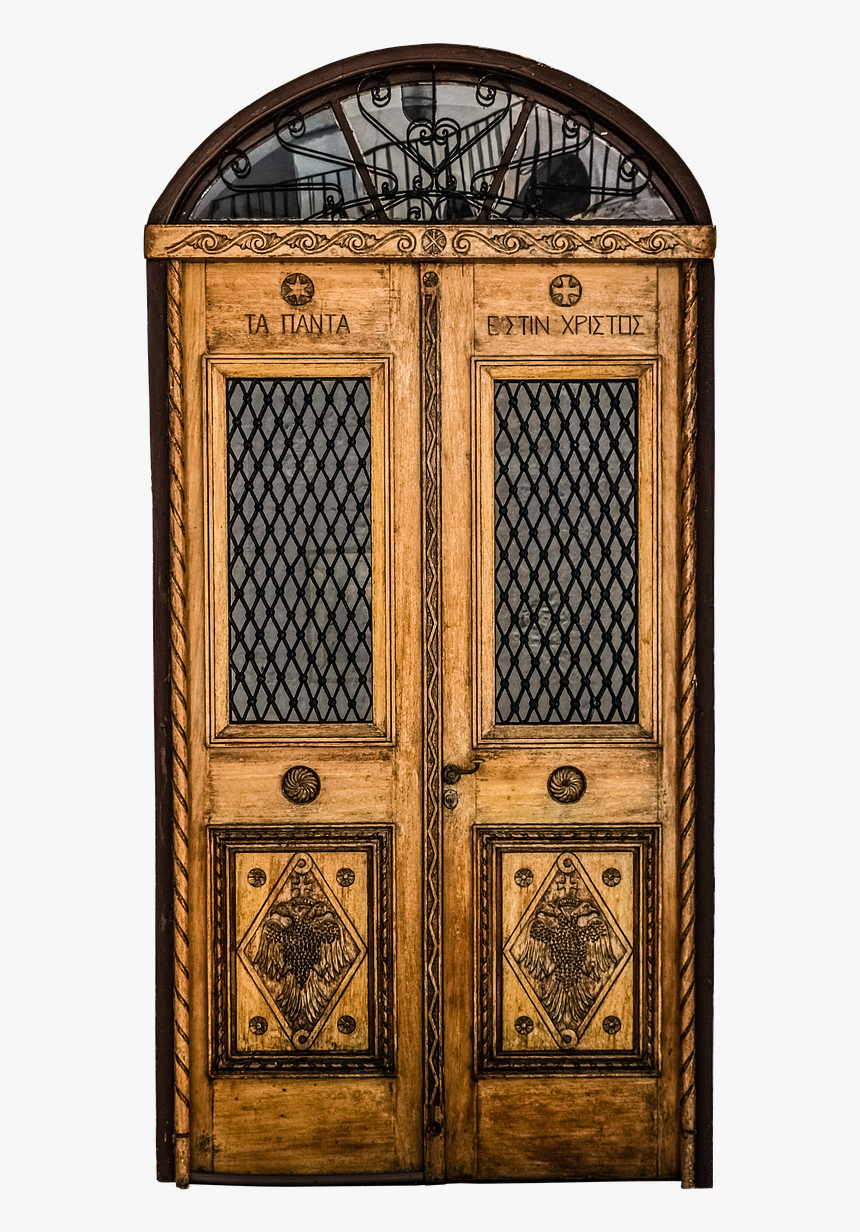 Door Front Door Old Free Photo - Old Door Transparent Background, HD Png Download