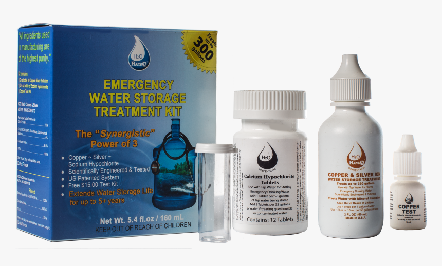 Water Storage- 3 Part Kit, HD Png Download