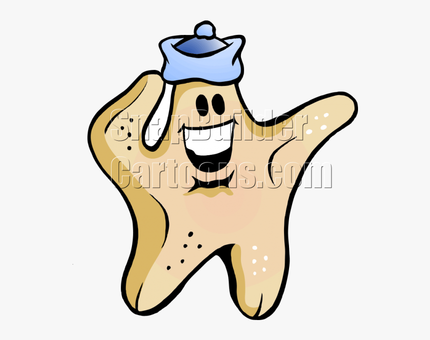 Starfish Sailor With Sailor Cap - Illustration, HD Png Download