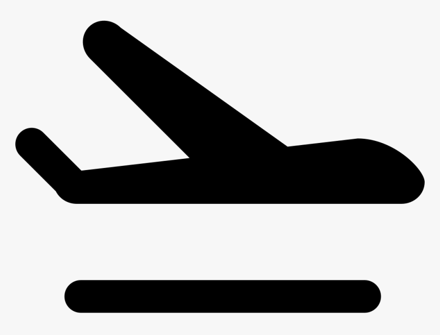 Land - Airplane, HD Png Download