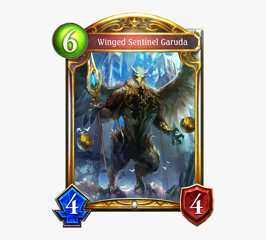 Winged Sentinel Garuda - Garuda Shadowverse Leader, HD Png Download