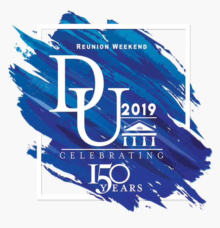 Alumni Reunion Logo 2019 - Blue Splash Paint Png, Transparent Png