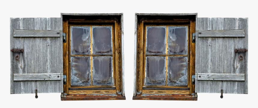 Rustic Window Png, Transparent Png