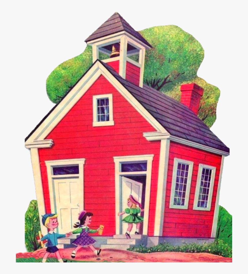 Dollhouse - School House Png, Transparent Png