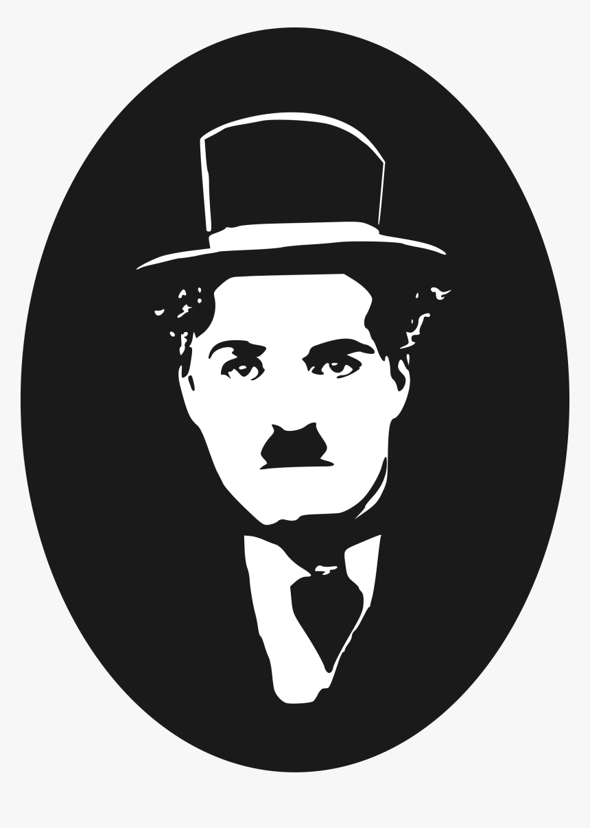 Charlie Chaplin Png Image - Charlie Chaplin Black Background, Transparent Png
