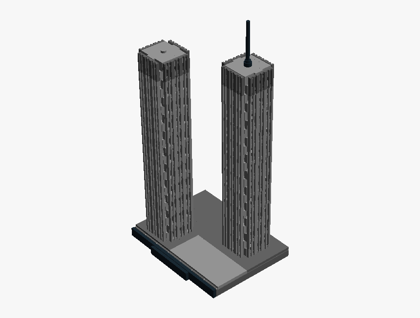 Twin Towers Transparent, HD Png Download