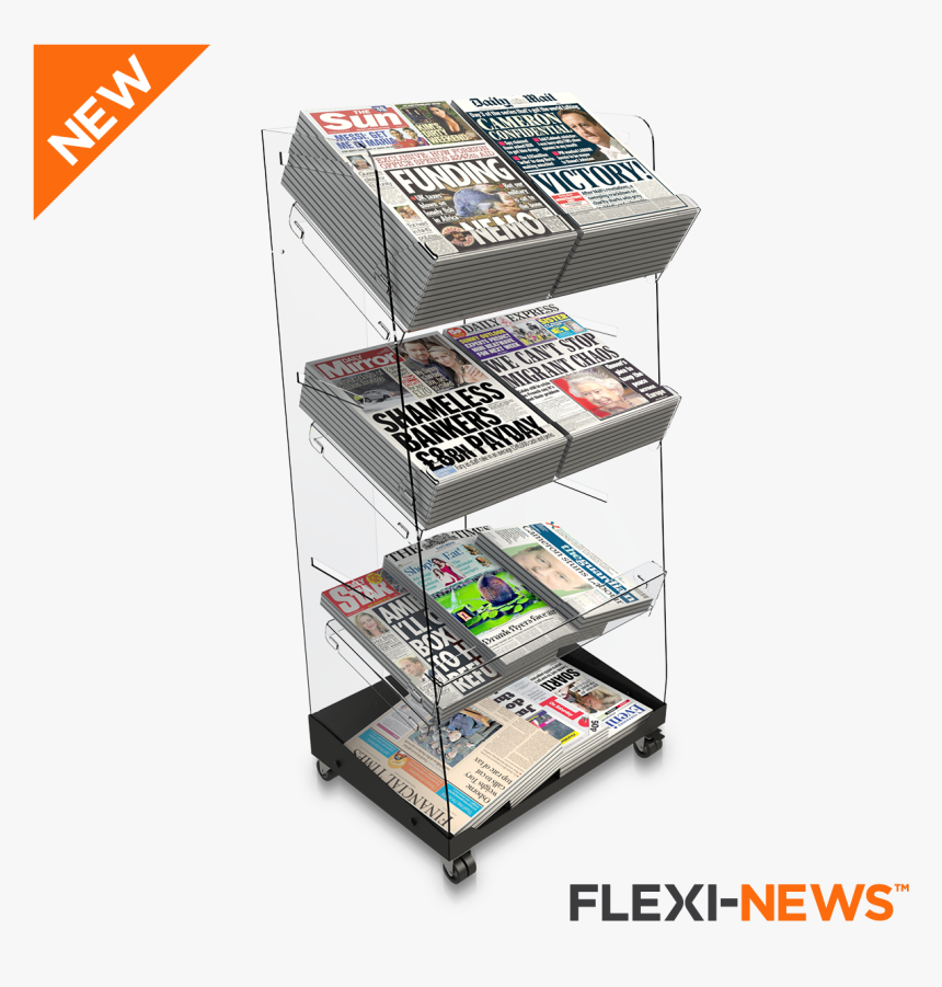 Newspaper Stand Png, Transparent Png