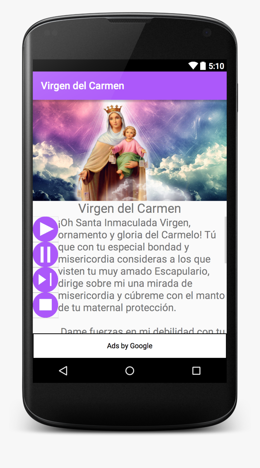 Virgen Del Carmen Png, Transparent Png