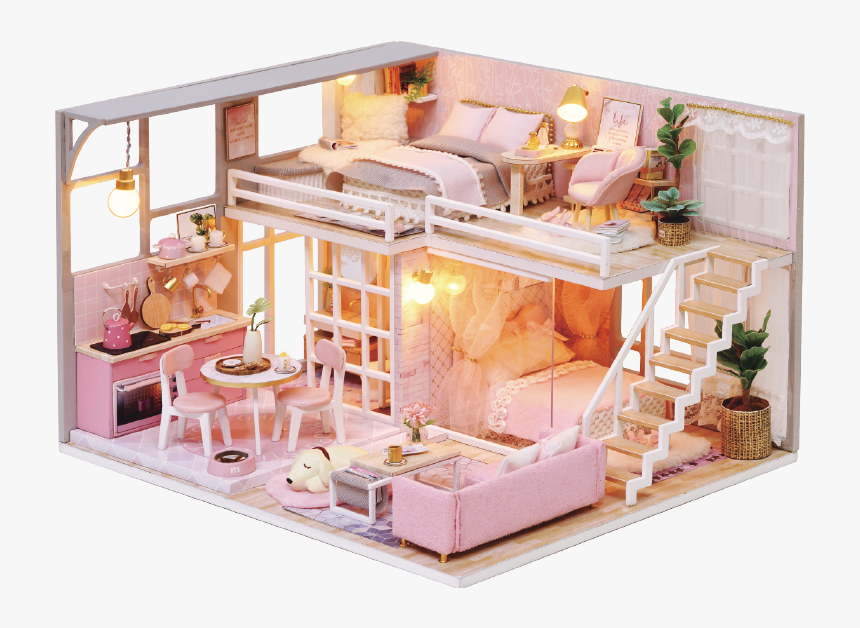 Miniature Dollhouse Kit, HD Png Download