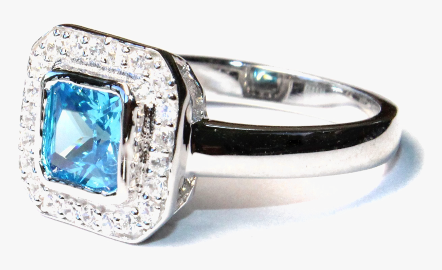 Aquamarine Png Free Download - Pre-engagement Ring, Transparent Png