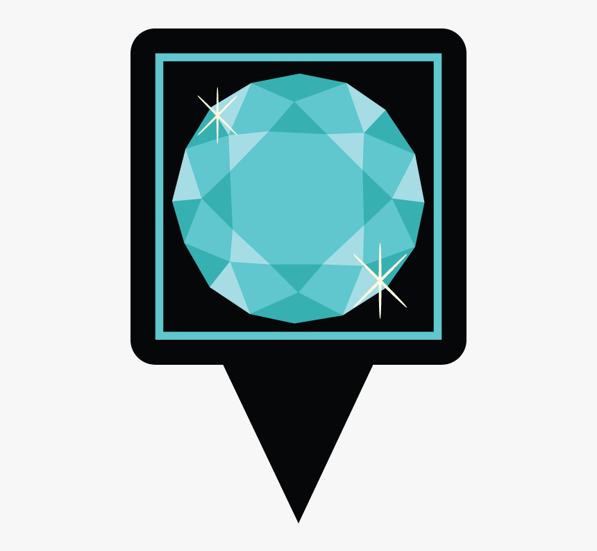 Transparent Aquamarine Png - Munzee, Png Download