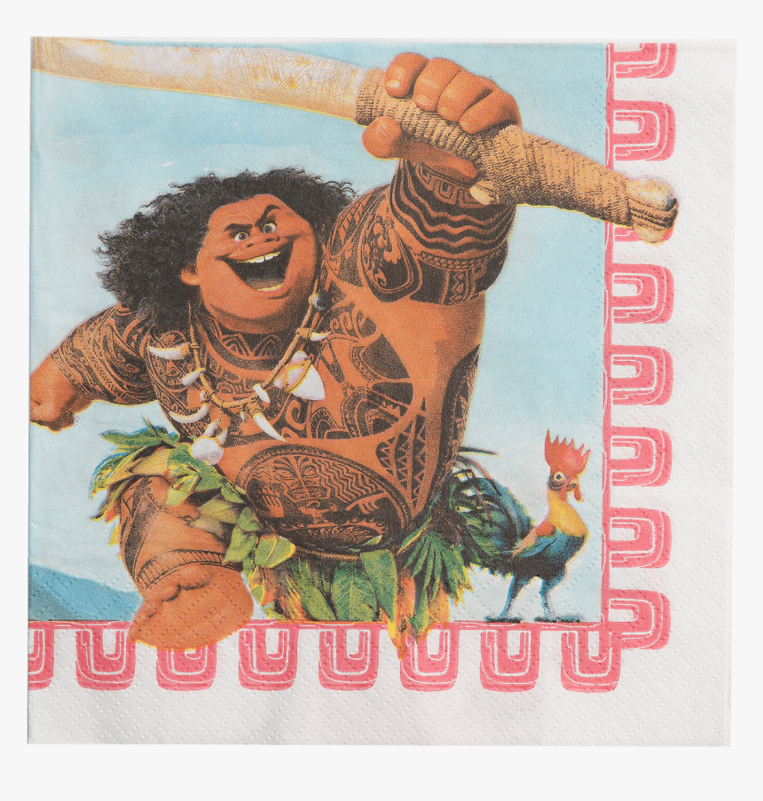 Moana Napkins Reverse - Moana E Maui Png, Transparent Png