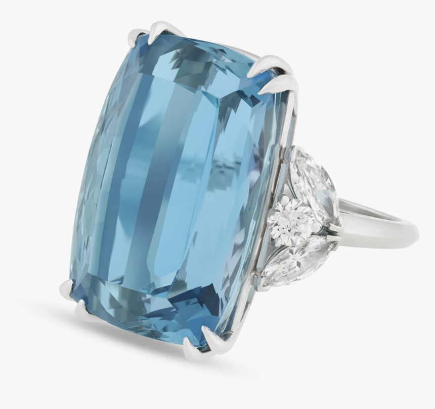 Transparent Aquamarine Png - Van Cleef And Arpels Aquamarine Ring, Png Download