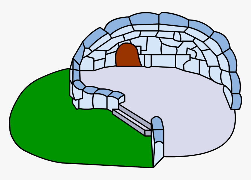 Back Yard Clipart - Club Penguin Deluxe Igloo, HD Png Download