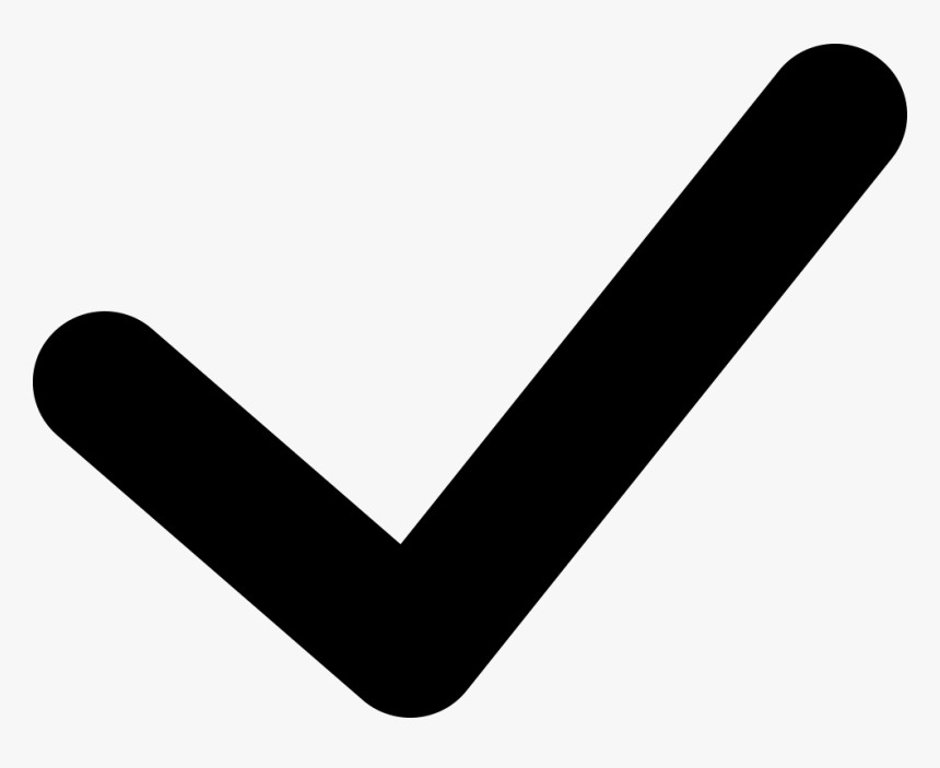 Confirm Icon Png - Rounded Check Mark, Transparent Png , Transparent ...