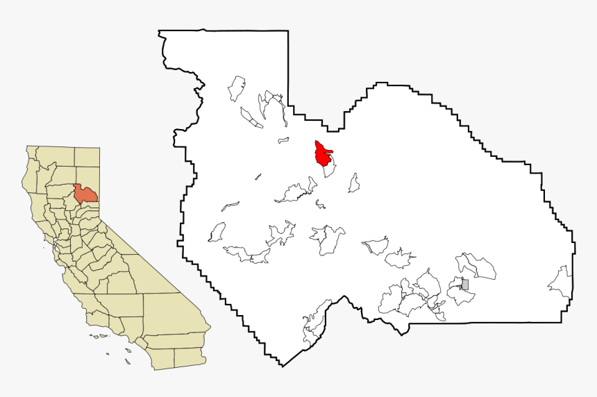 Beckwourth Pass In California Map, HD Png Download