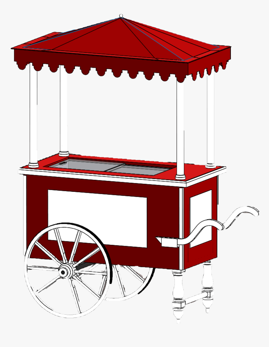 Conception Chariot Visuel 3d, Visuel 3d Chariot - Gazebo, HD Png Download