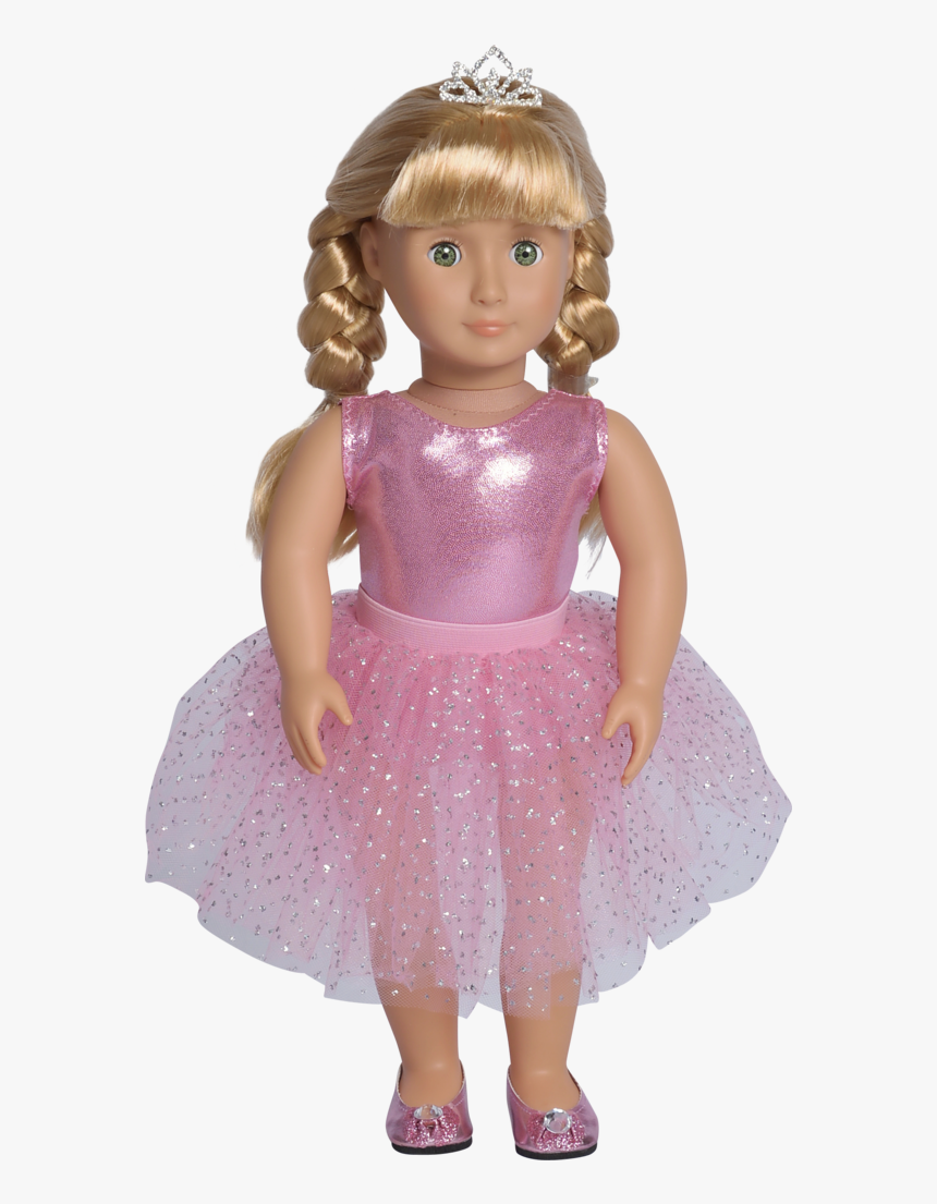 American Girl Style Doll Wearing Pink Ballerina Outfit - Doll, HD Png Download