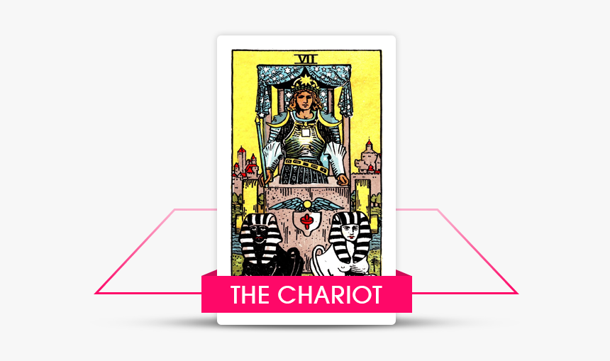 8 The Chariot - Chariot Tarot, HD Png Download