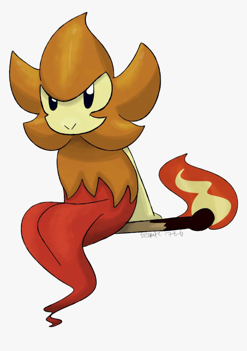 No - 27
name - Flarestic
type - Fire
species - Match - Cartoon, HD Png Download